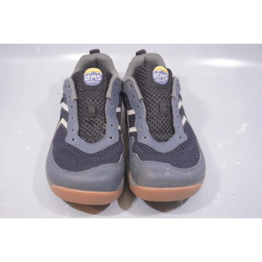 LEMS Primal Pursuit Barefoot Orion Blue Sneakers Mens Sz 5 Womens Sz 6.5